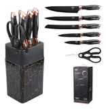 Set Cuchillos De Cocina X7 Recubierto